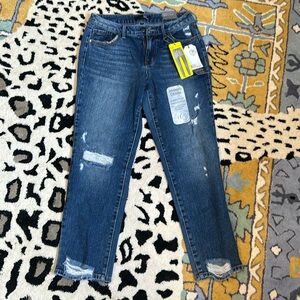 1822 high rise straight jeans